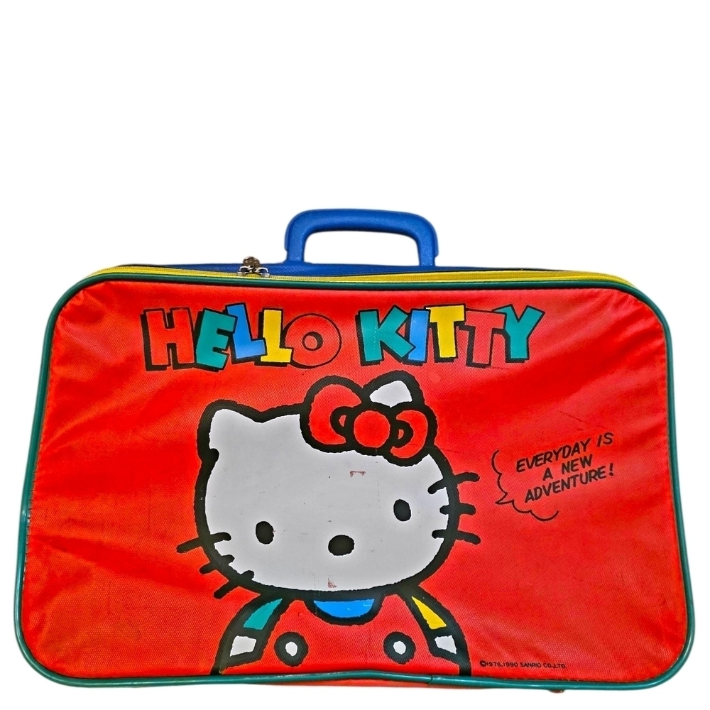 🧳 Vintage Hello Kitty Suitcase – Sanrio © 1976/1990 Edition